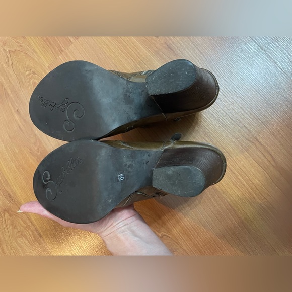 SEYCHELLES Leather Heel Booties - Picture 9 of 9